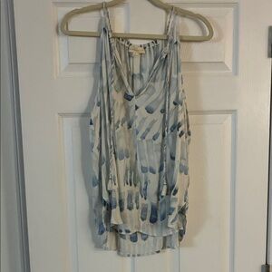 Lovestitch Blue and White Camisole